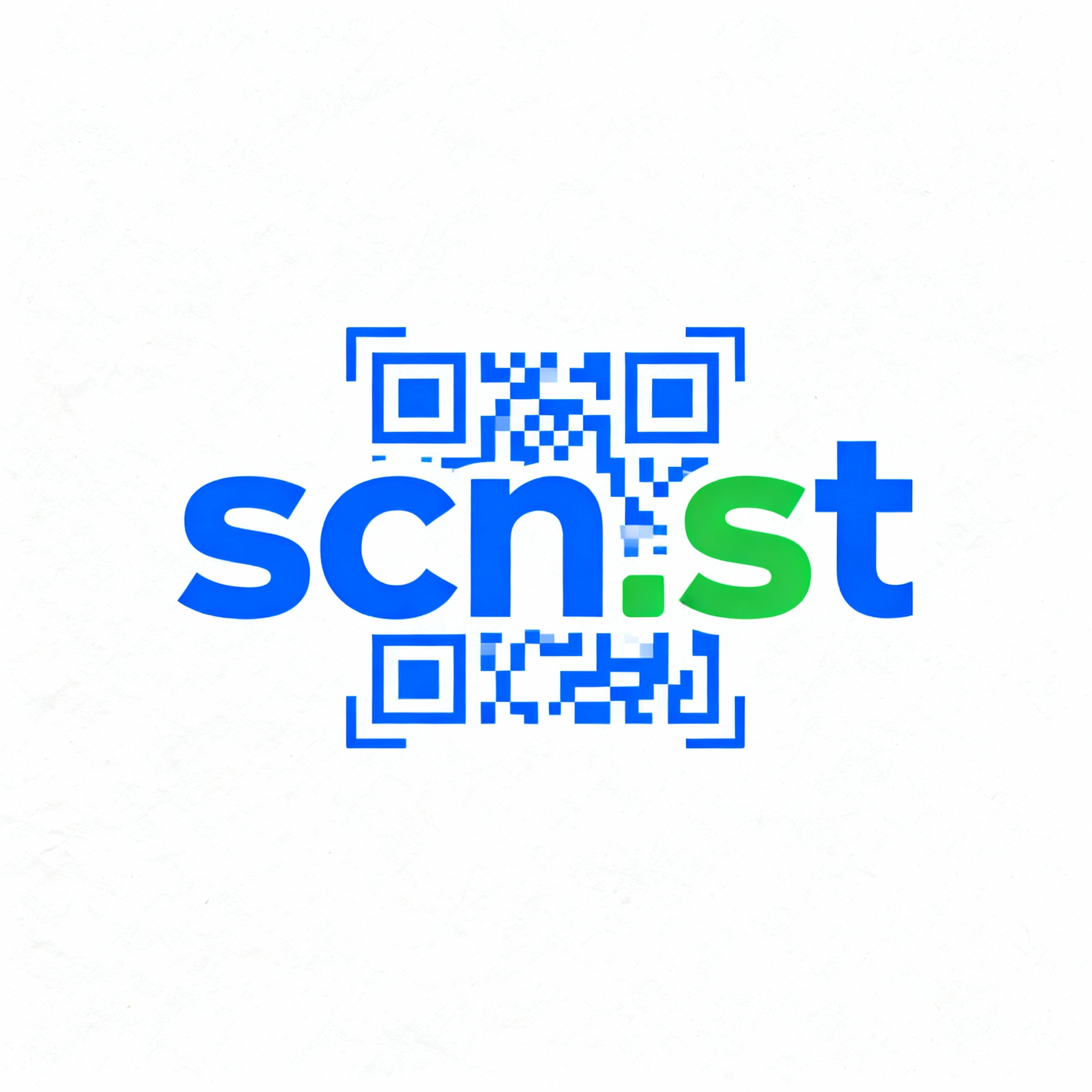 scn.st URL Shortener Logo: Branded QR Code & Link Generator